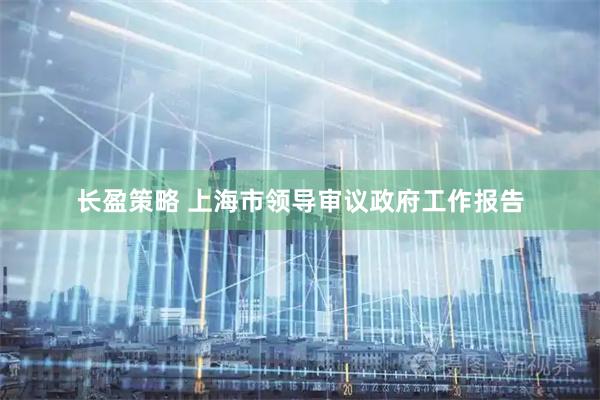 长盈策略 上海市领导审议政府工作报告