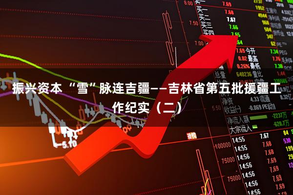 振兴资本 “雪”脉连吉疆——吉林省第五批援疆工作纪实（二）