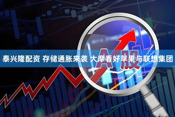 泰兴隆配资 存储通胀来袭 大摩看好苹果与联想集团